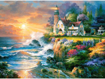 Пазли "Маяк у сутінках" 2000 елементів 200528