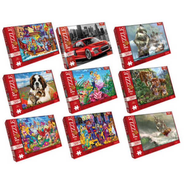 Пазл Казки 380 елементів C380-03-01020304...10