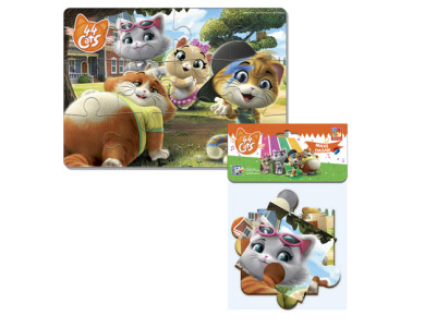 Максі пазли картонні "44 Коти. На фермі" (укр.) VT1722-13