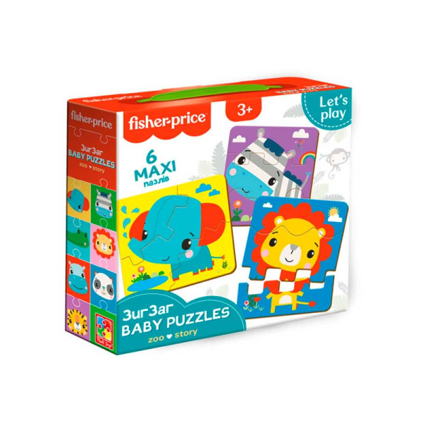 Пазли "Baby puzzle. Зоопарк" VT1722-07