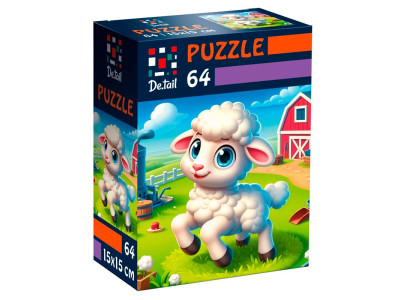 Пазл De.tail Спритна овечка 64 деталі DT1234-22