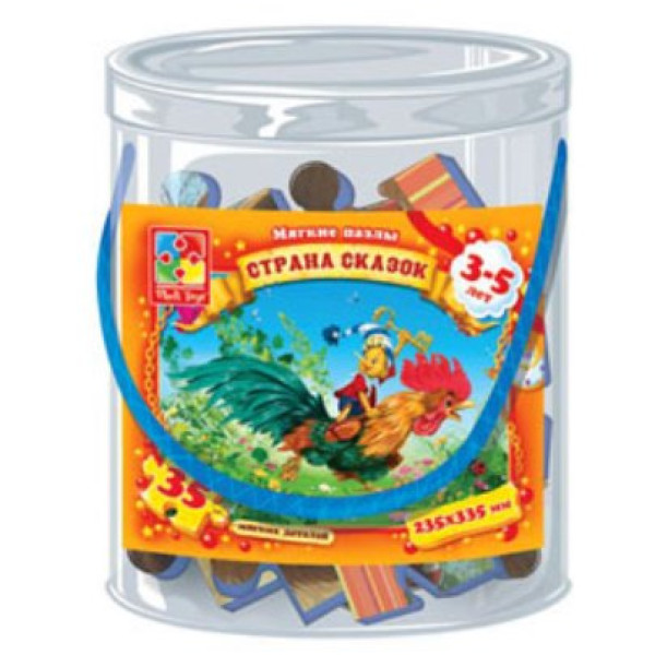 Пазли мякі "Буратіно" VT1104-18