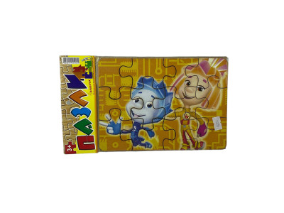 Дерев'яний Пазл "Фіксики - біг золотою доріжкою" R12004