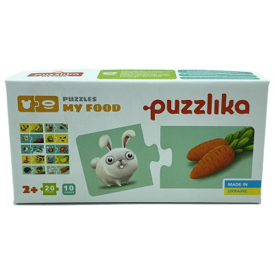 Пазли "Моя їжа" 10 елементів 12992