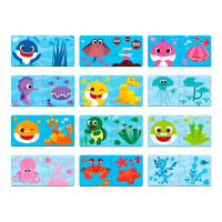 Пазл Dodo Baby Shark З'єднай кольори для дітей 200586