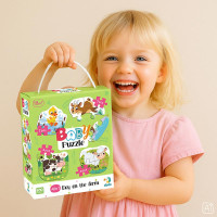 Пазл Dodo Baby puzzle День на фермі 4 в 1 300687