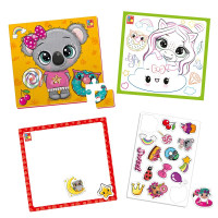 Набір для творчості Пухнастики та солодощі Vladi toys 4 в 1 VT4210-17