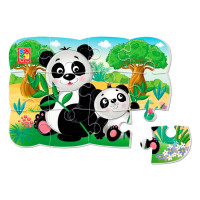 Магнітні пазли Vladi Toys Свинка та порося А5 VT3205-80