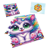 Пазли Vladi Toys "Кошеня з крилами" із сквіш-сюрпризом VT8030-11