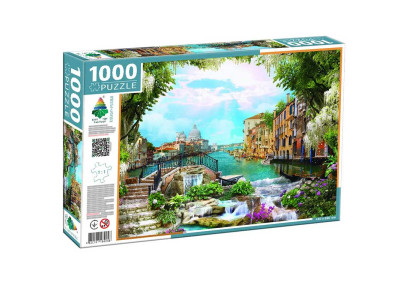 Пазли 1000 " Стародавні будинки" Ен.4948