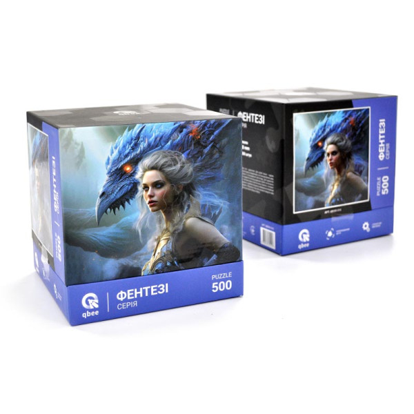 Пазли qbee "Володарка Дракона" 500 елементів QB500-010