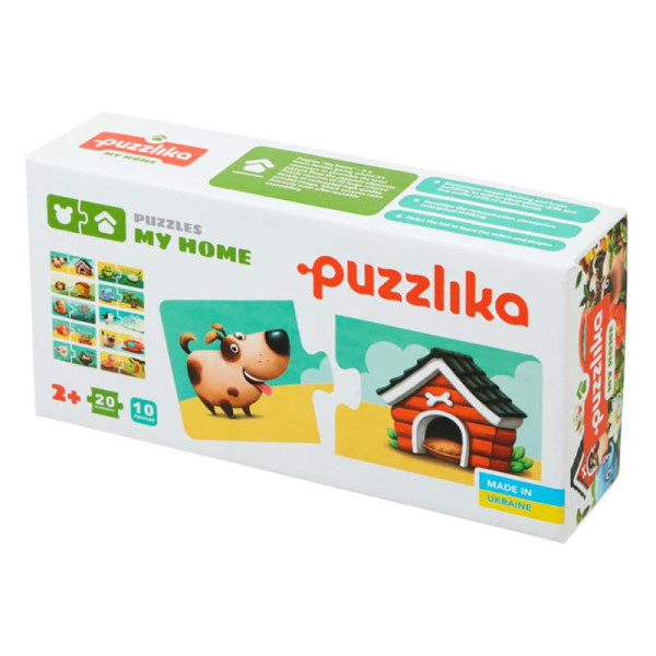 Пазли "Мій дім" 10 елементів 13074