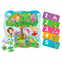 Пазл Puzzle in stand-up pouch "2 in 1. Феї" RK1140-02