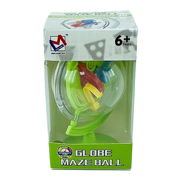 3D шар-головоломка Maze Ball магічний шар на 50 ходів 1735-A_Green