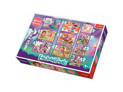 Пазл "10 в 1" - Пригоди Enchantimals 90354