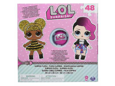 Пазл L.O.L. Surprise з ексклюзивним стікером та аксесуаром (38см * 28 см 4 SM98470/6044936