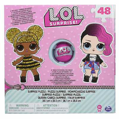 Пазл L.O.L. Surprise з ексклюзивним стікером та аксесуаром (38см * 28 см 4 SM98470/6044936