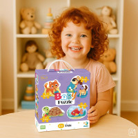 Пазл Dodo Baby puzzle Домашні тварини 4 в 1 300688