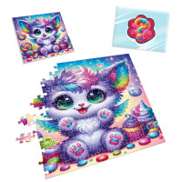 Пазли Vladi Toys "Кольорове кошеня" із сквіш-сюрпризом VT8030-12