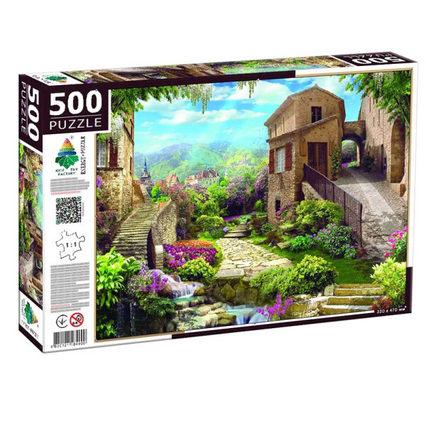 Пазли 500 элементів " Колаж з виходом в сад" Ен.4900 Пазли 500 элементів " Колаж з виходом в сад" Ен.4900
