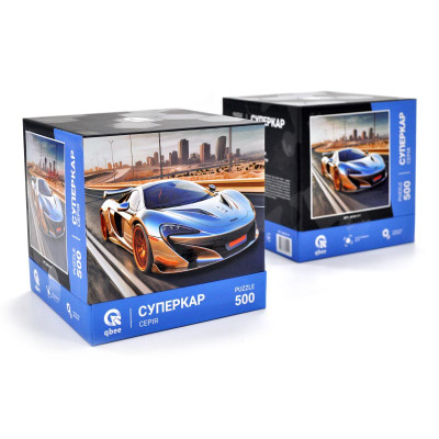 Пазли qbee "Суперкар" 500 елементів QB500-011 Пазли qbee "Суперкар" 500 елементів QB500-011