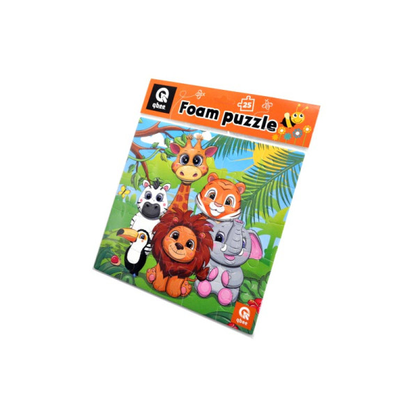 Пазли qbee "Левова команда" 25 елементів фомові QB100-003 Пазли qbee "Левова команда" 25 елементів фомові QB100-003