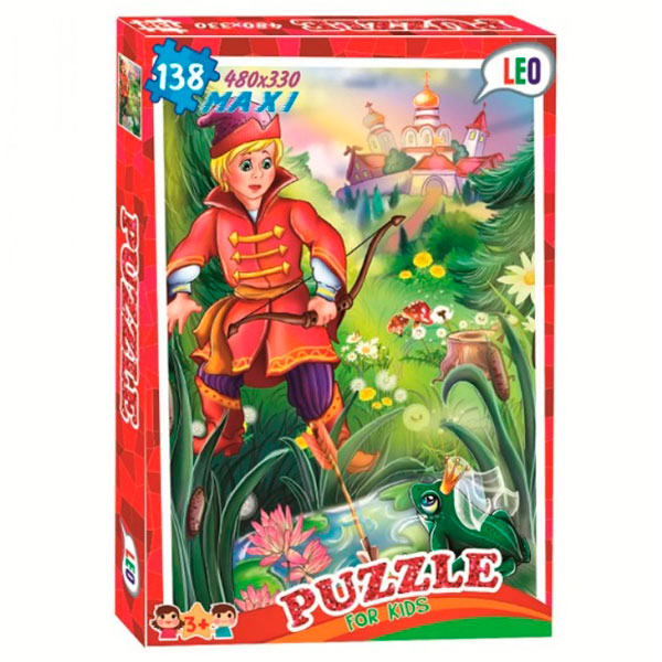 Пазли 138 ел. Лео "Іван-Царевич та жабеня" в кор-ці 32-22-4 см 22319