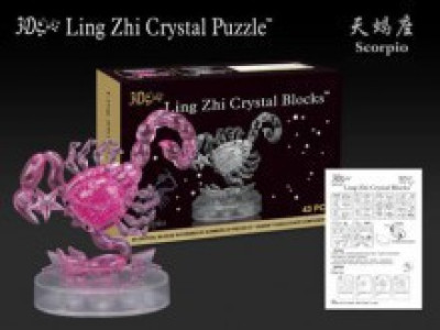 Crystal Puzzle 3D "Зодіак: Скорпіон" 43 ел. 9046 Crystal Puzzle 3D "Зодіак: Скорпіон" 43 ел. 9046