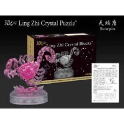Crystal Puzzle 3D "Зодіак: Скорпіон" 43 ел. 9046