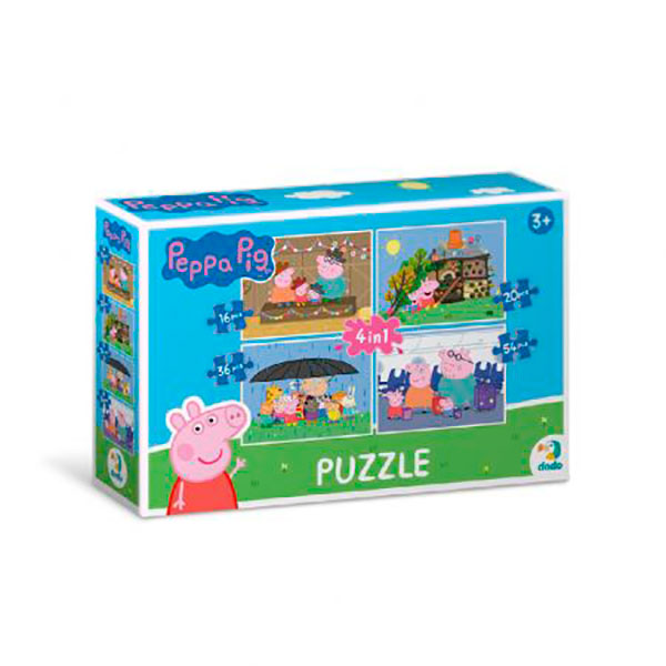 Пазл 4 в 1 "Peppa Pig" 200342