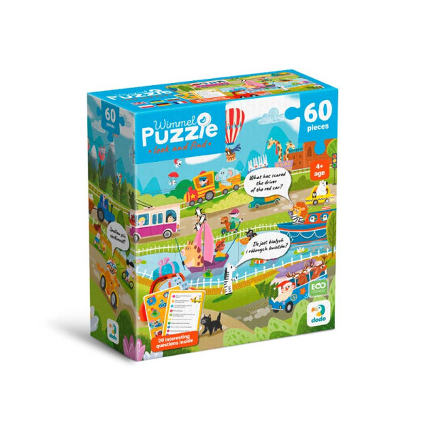 Віммельпазл Dodo Чудо-транспорт 60 елементів 300660 Віммельпазл Dodo Чудо-транспорт 60 елементів 300660