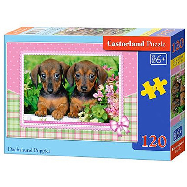 Пазли 120 елементів "Цуценята" 13142