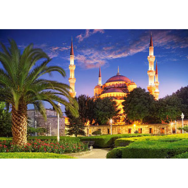 Пазл "Блакитна мечеть у Туреччині" 1000 елементів 103386 Пазл "Блакитна мечеть у Туреччині" 1000 елементів 103386