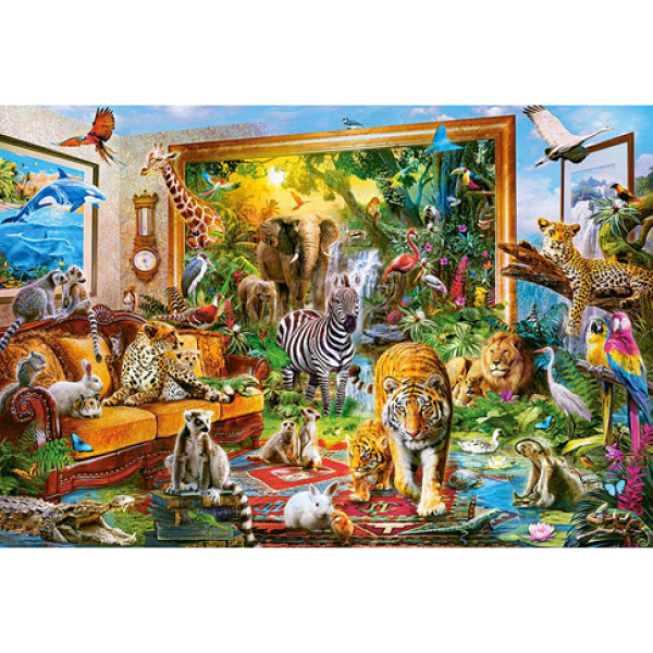 Пазли "Звірі" 1000 елементів 104321 Пазли "Звірі" 1000 елементів 104321