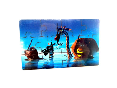 Пазл деревяний міні: Дикі тварини SP0352