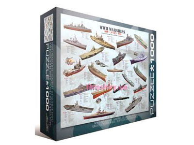 Пазли 1000шт. Кораблі другої світової війни 6000-0133