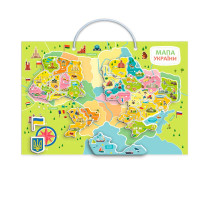 Мапа України Dodo магнітна 200268