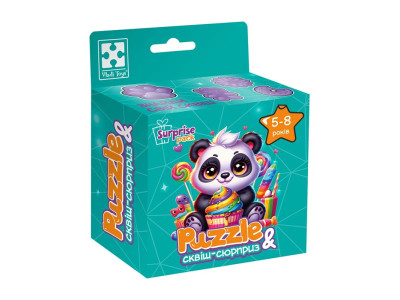 Пазли Vladi Toys "Панда" із сквіш-сюрпризом VT8030-08 Пазли Vladi Toys "Панда" із сквіш-сюрпризом VT8030-08