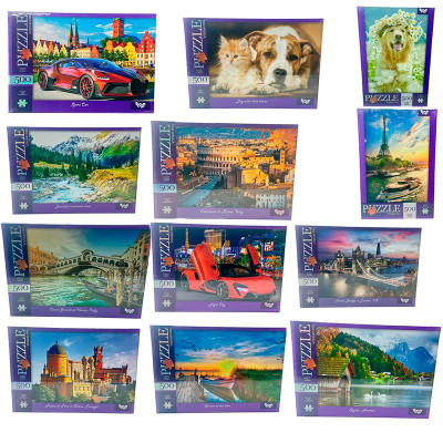 Пазл Danko Toys 500 елементів С500-15-01020304...12