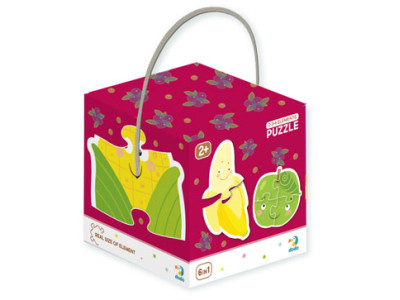 Пазл 6 в 1 "Фрукти та овочі" 300155