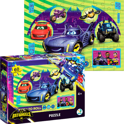 Пазл Dodo Batwheels Колеса просто хочуть розважитися 60 елементів 200563