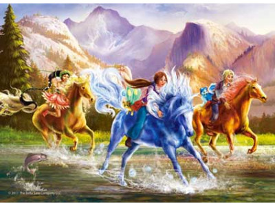 Пазл 260 елементів " Белла Сара " "Ризиковані скачки" 26132Л