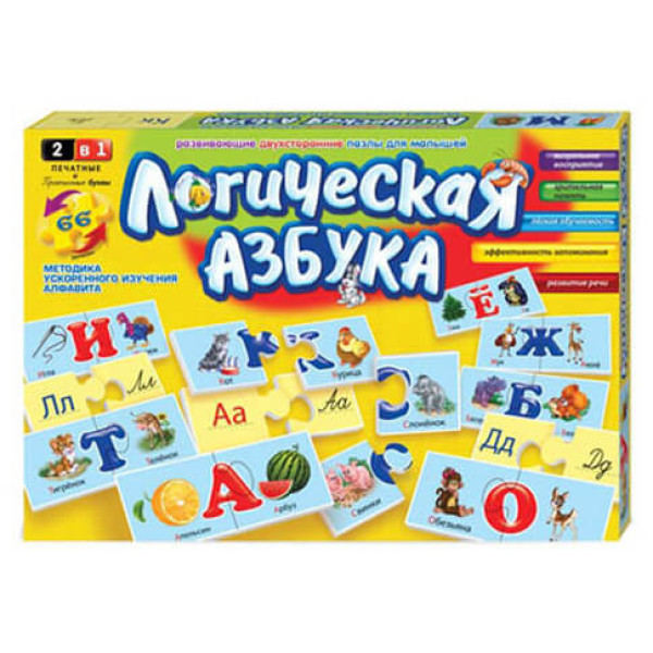 Настільна гра Логічна абетка DT66Asp