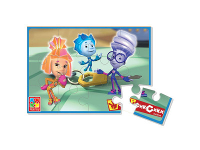 Мякі пазли А-5 "Фіксики" VT1103-27