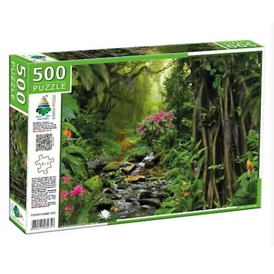 Пазли 500 элементів " Тропічний ліс" Ен.4757