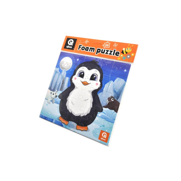 Пазли qbee "Пінгвінчик" 25 елементів фомові QB100-004