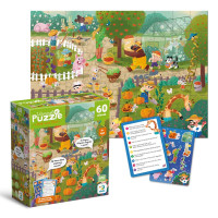 Вимельпазл DoDo «Літо на селі» 60 елементів 300659 Вимельпазл DoDo «Літо на селі» 60 елементів 300659