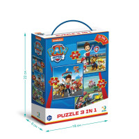 Пазл Dodo Paw Patrol Готові до роботи 3 в 1 200579 Пазл Dodo Paw Patrol Готові до роботи 3 в 1 200579