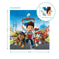 Пазл Dodo Paw Patrol Готові до роботи 3 в 1 200579