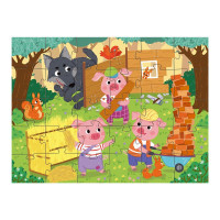 Пазл Dodo Троє поросят 30 елементів 300695 Пазл Dodo Троє поросят 30 елементів 300695